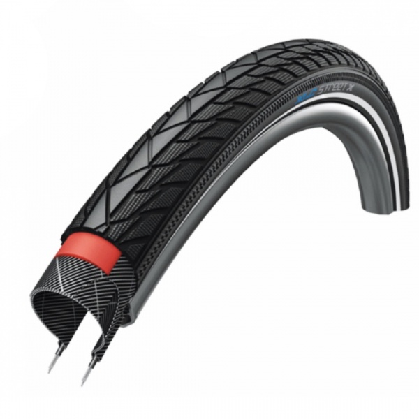 XLC Street X Reflex 20 x 1.75 Urban/Hybrid bike Tyres + Optional Tubes